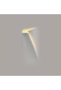 GYPSUM TRIMLESS WALL INDIRECT LIGHTING OPENING RIGHT 350*247*180 1XE14 GEO