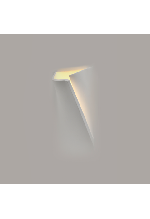 GYPSUM TRIMLESS WALL INDIRECT LIGHTING OPENING RIGHT 350*247*180 1XE14 GEO