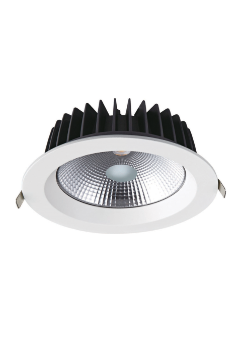  ЛЕД ЛУНА ЗА ВГРАЖДАНЕ 40W 3000K 4700Lm 100° 230V AC Ra80 Φ230*77MM 