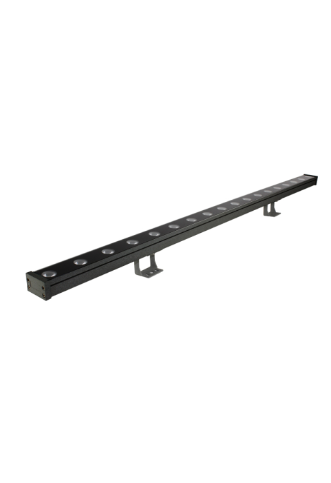 LED WALLWASHER 18W, 1530lm 4000K, 15° x 60° 0,5m, IP66, 3years warranty with fast connectors
