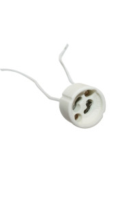 Porcelain lamp holder GU10