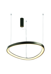 ПЕНДЕЛ LIGHTING LED 33W CCT 3000LM HARMONY BLACK ALUMINUM IP20 D42XH120CM