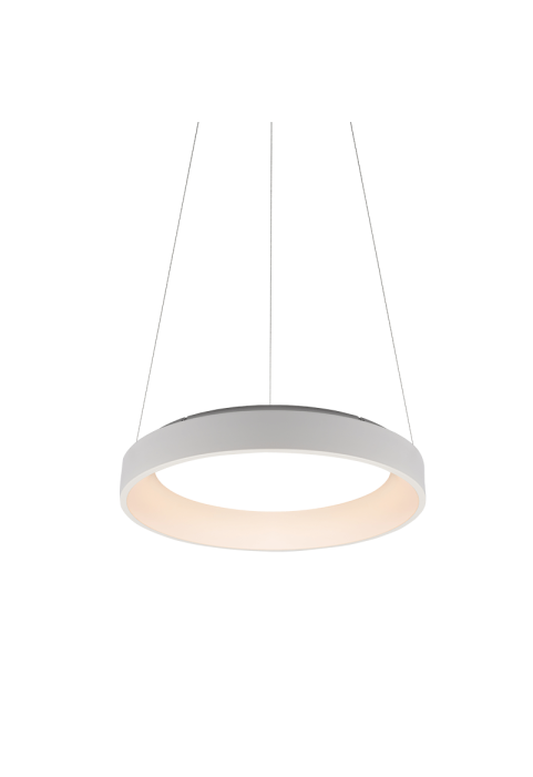 ПОЛИЛЕЙ LED 73W CCT 5450LM WHITE METAL D78XH14CM APOLLO