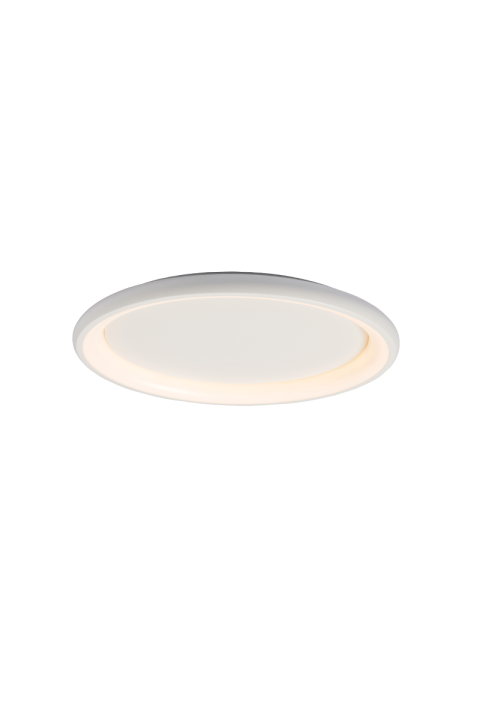 ПЛАФОН LED 45W CCT 3600LM WHITE METAL D61XH8,5CM DIANA