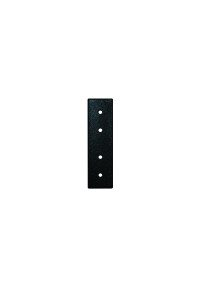 Съединителна планка за монтаж магнитни системи ACA LIGHTING / STRAIGHT METAL CONNECTOR FOR MAGNETIC CEILING/RECESSED RAIL, MATT BLACK