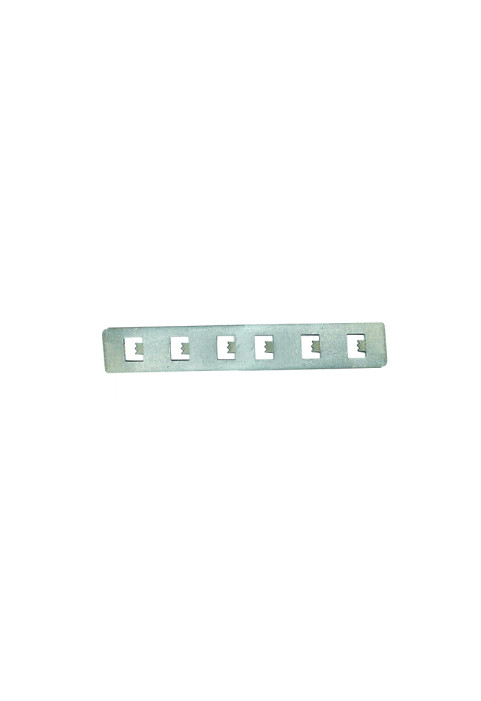 METAL CONNECTOR FOR TRIMLESS MAGNETIC TRACK