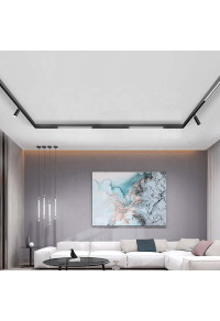 30СМ 10W 4000K LED ОСВЕТИТЕЛНО ТЯЛО ЗА МАГНИТНА ШИНА ACA LIGHTING / MATTE WHITE MAGNETIC LINEAR 48V DC 10W 4000K 850LM 110° OSRAM RA90 L300MM