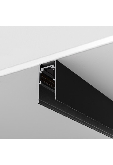1М МАГНИТНА ШИНА ЗА ОТКРИТ МОНТАЖ ACA LIGHTING /MAGNETIC SURFACE/PENDANT TRACK 48V DC 1M MATTE BLACK